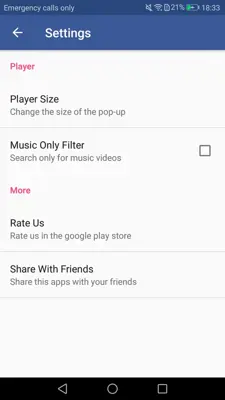 Top Music YouTube - Flutter android App screenshot 1